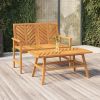 Patio Bench 42.9" Solid Wood Acacia