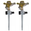 Impulse Sprinklers Garden Watering Zinc Metal Spike 2 pcs