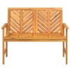 Patio Bench 42.9" Solid Wood Acacia