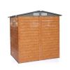 5' X 6'Ft  Tool storage shed - brown