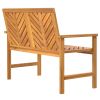 Patio Bench 42.9" Solid Wood Acacia