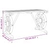 Patio Table 45.3"x21.7"x25.6" Solid Wood Fir