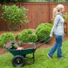 Two-Wheel, Poly-Pallet Patio Mobile Cart