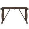 Patio Table 45.3"x21.7"x25.6" Solid Wood Fir