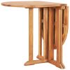 Folding Butterfly Patio Table 47.2"x27.6"x29.5" Solid Teak Wood