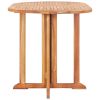 Folding Butterfly Patio Table 47.2"x27.6"x29.5" Solid Teak Wood