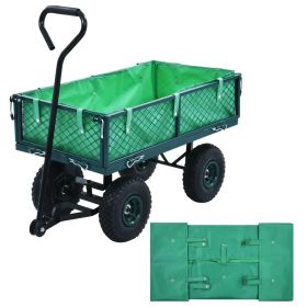 Garden Cart Liner Green Fabric (SKU: 145728)