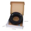 FLORIAX Heavy Duty Rubber Soaker Hose 1/2 inDripping Water Hose 70% Water Saving Perfect for Garden Flowers Beds