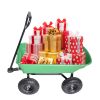 folding wagon  Poly Garden Dump Cart with Steel Frame and 10-in. Pneumatic Tires;  300-Pound Capacity