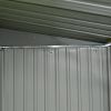 4 x 6 Ft Outdoor Metal Shed, Tool Storage House with Sliding Door and Vents, Backyard Garden Patio, Weatherproof