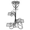 Metal Plant Stands;  Heavy Duty Flower Pot Stands for Multiple Plant